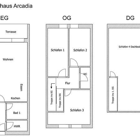 بيت للعطل Arcadia *