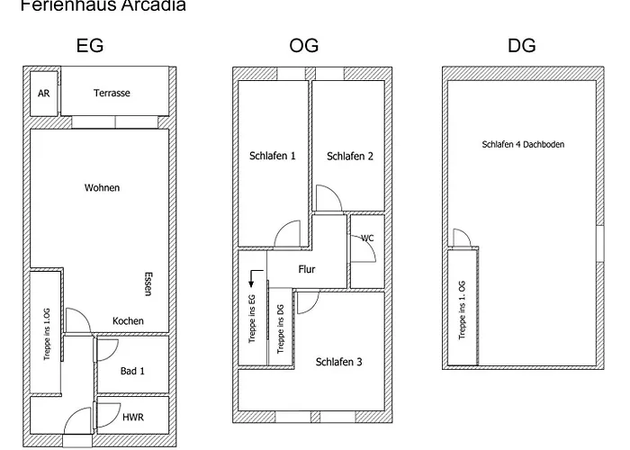 בית נופש Arcadia *